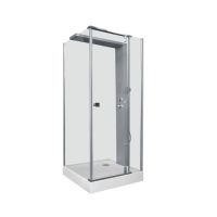 LIVENO Душевой гидробокс с крышей KH-OLIMPIA-15-90x90-T